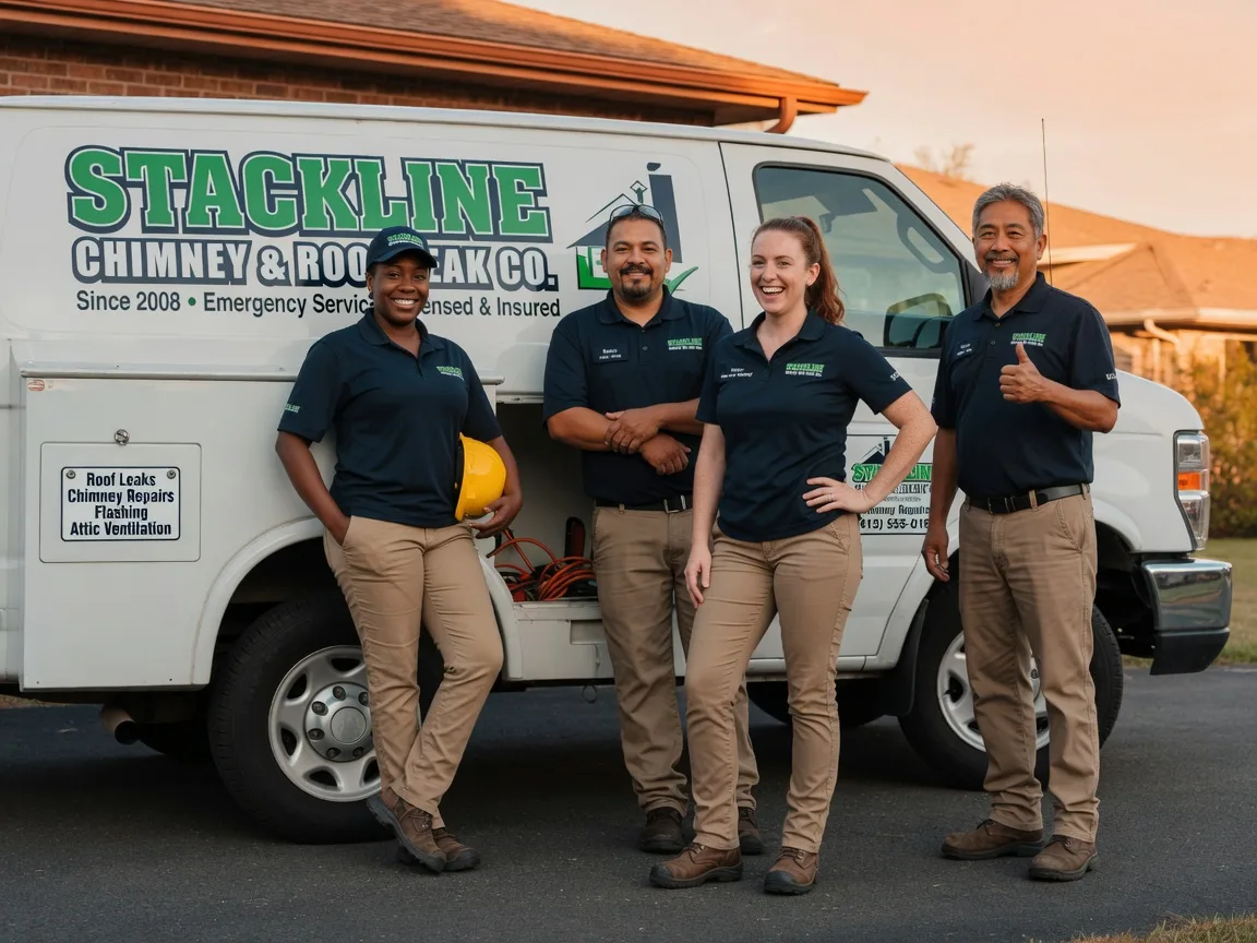 Chimney flashing repair company in Eastport, ID